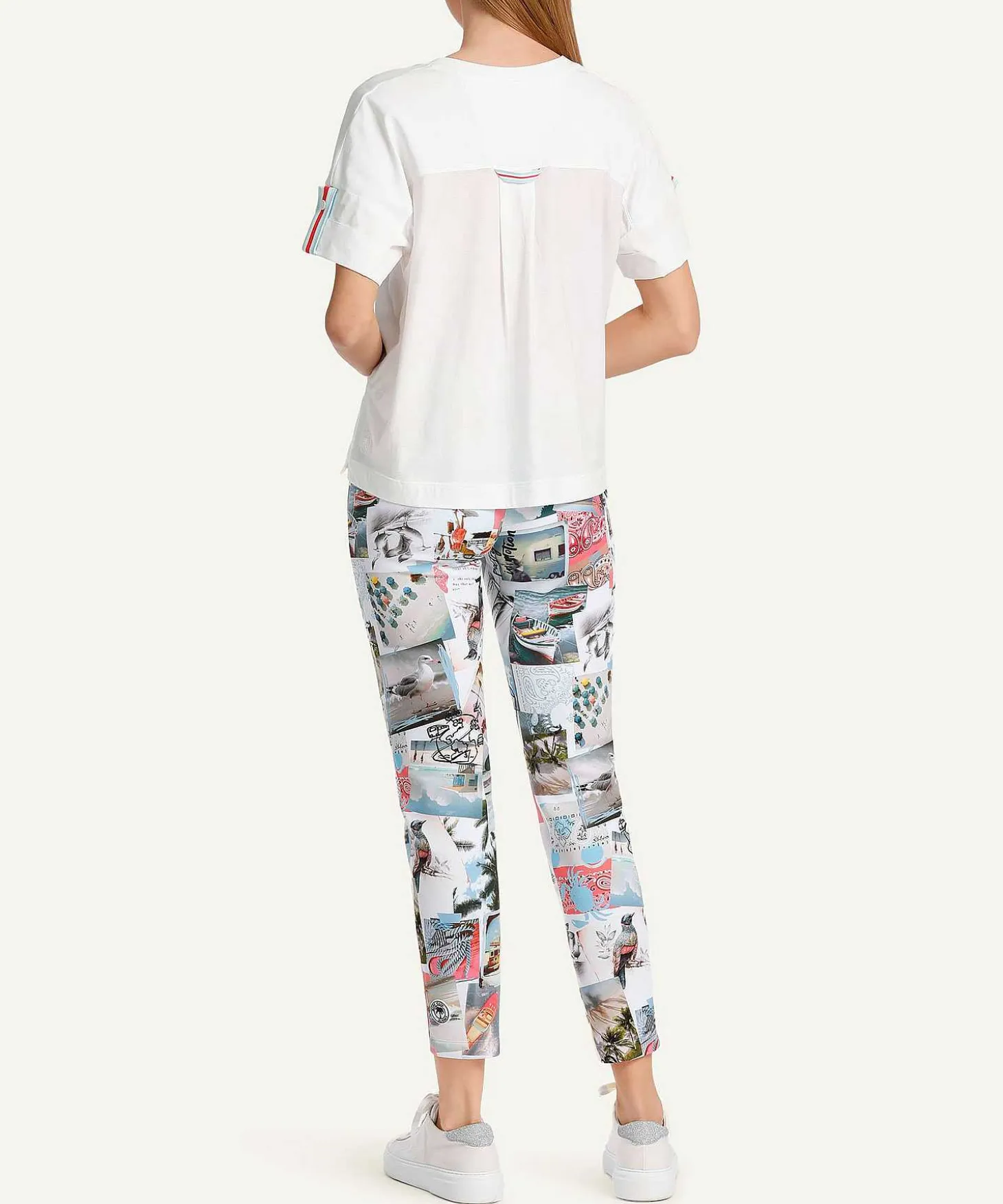 Marc Cain Sports Shirt Met Streepbies