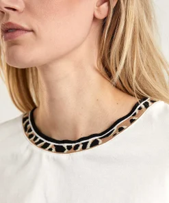 Marc Cain Sports Shirt Met Animal Biesje