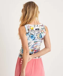Marc Cain Sports Singlet Fotoprint