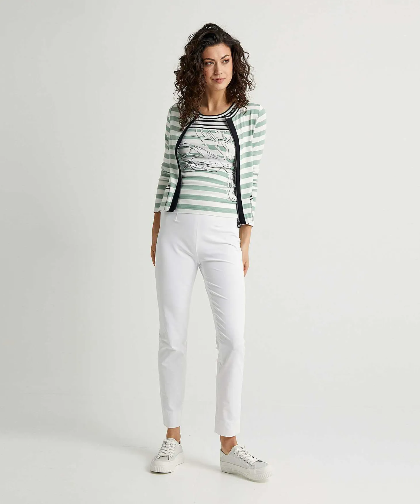 Marc Cain Sports Singlet Streep En Print