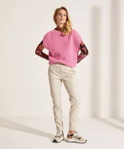 Marc Cain Sports Soft Mesh Top Mountainprint