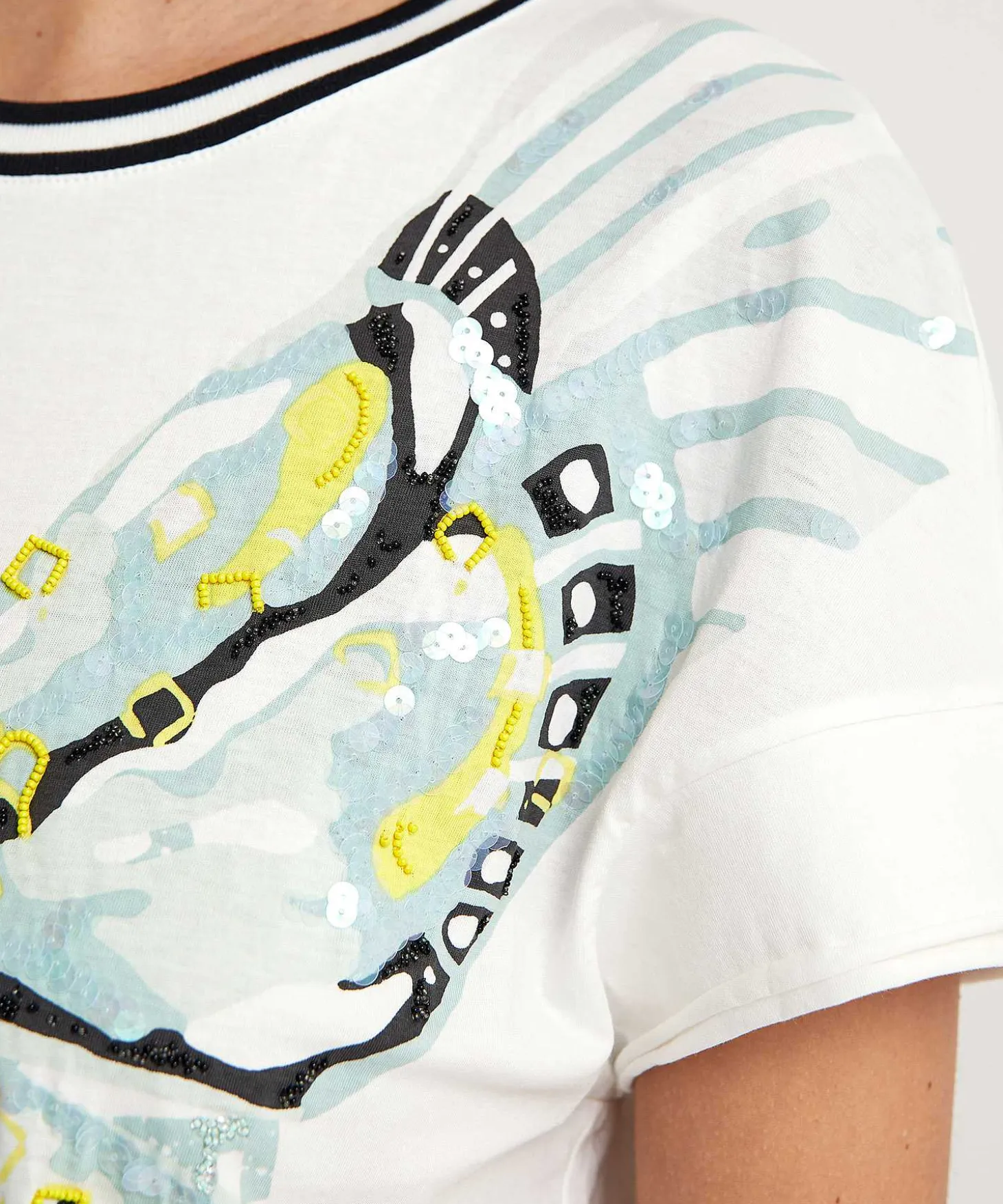 Marc Cain Sports T-Shirt Libelleprint