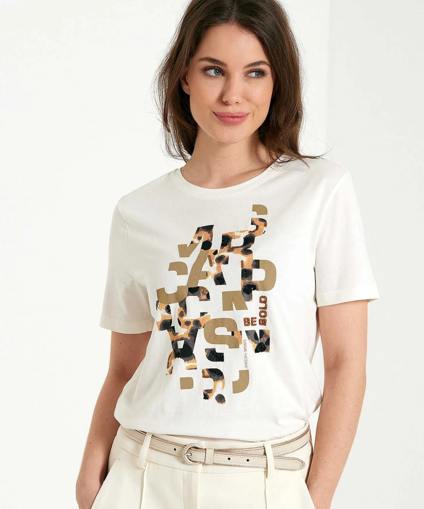 Marc Cain Sports T-Shirt Letterprint