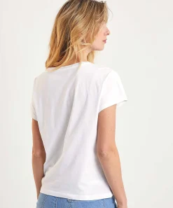 Marc Cain Sports T-Shirt Vissenprint Pailletten