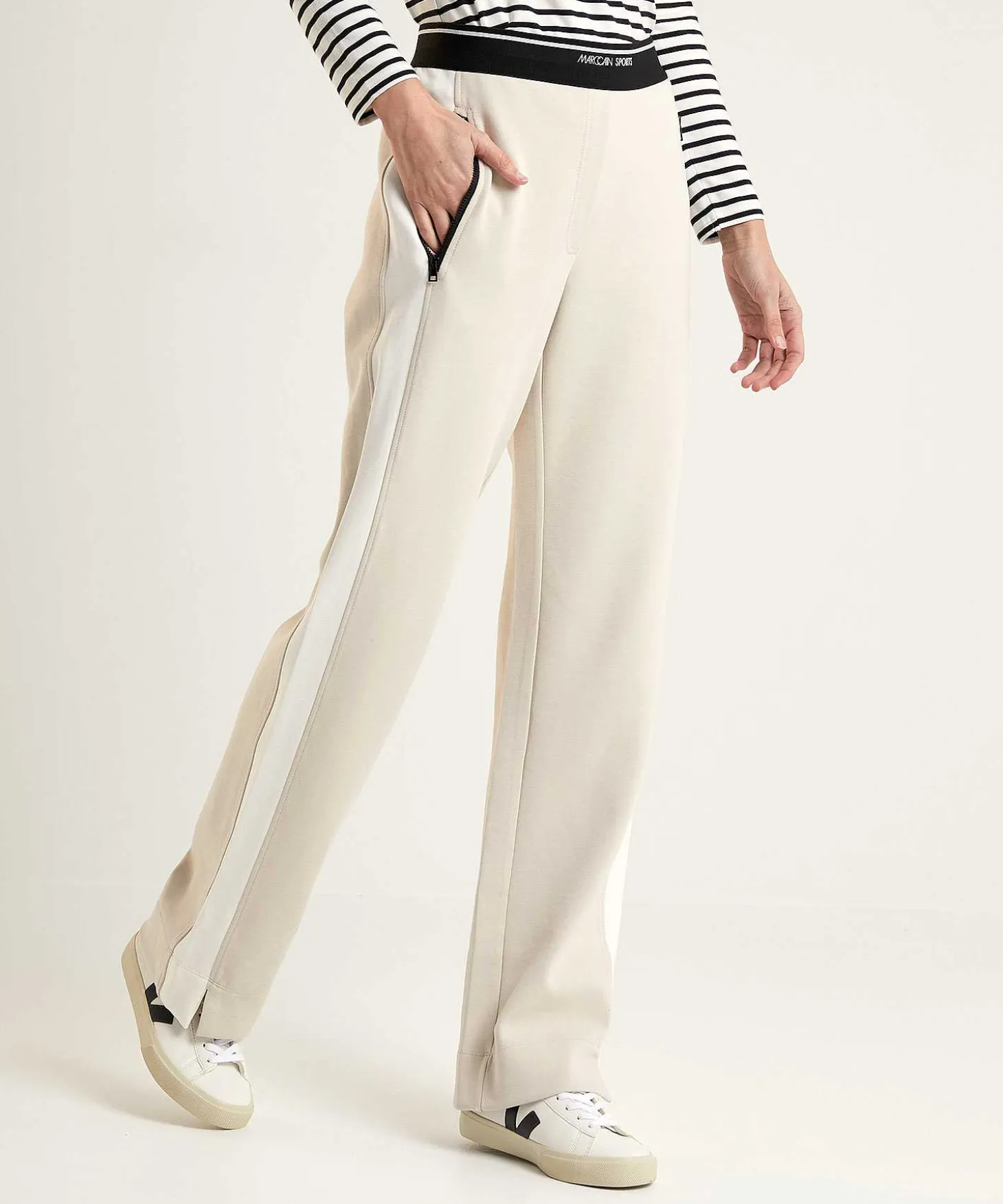 Marc Cain Sports Wide Leg Broek Wels