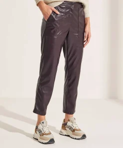 Marc Cain Sports Worker Broek Vegan Leather Rikaze
