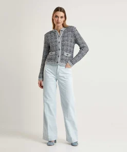 Marc Cain Wide Leg Jeans Met Sjaaltje Warri