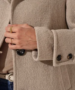 Maura Mantel Cooked Wool