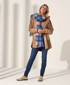 Milestone Fun Fur Jas Met Padded Details Sunny