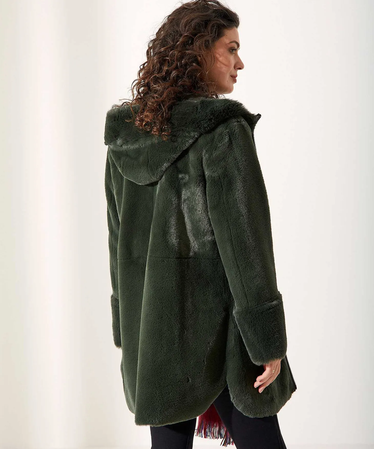 Milestone Reversible Fun Fur Jas Maggy