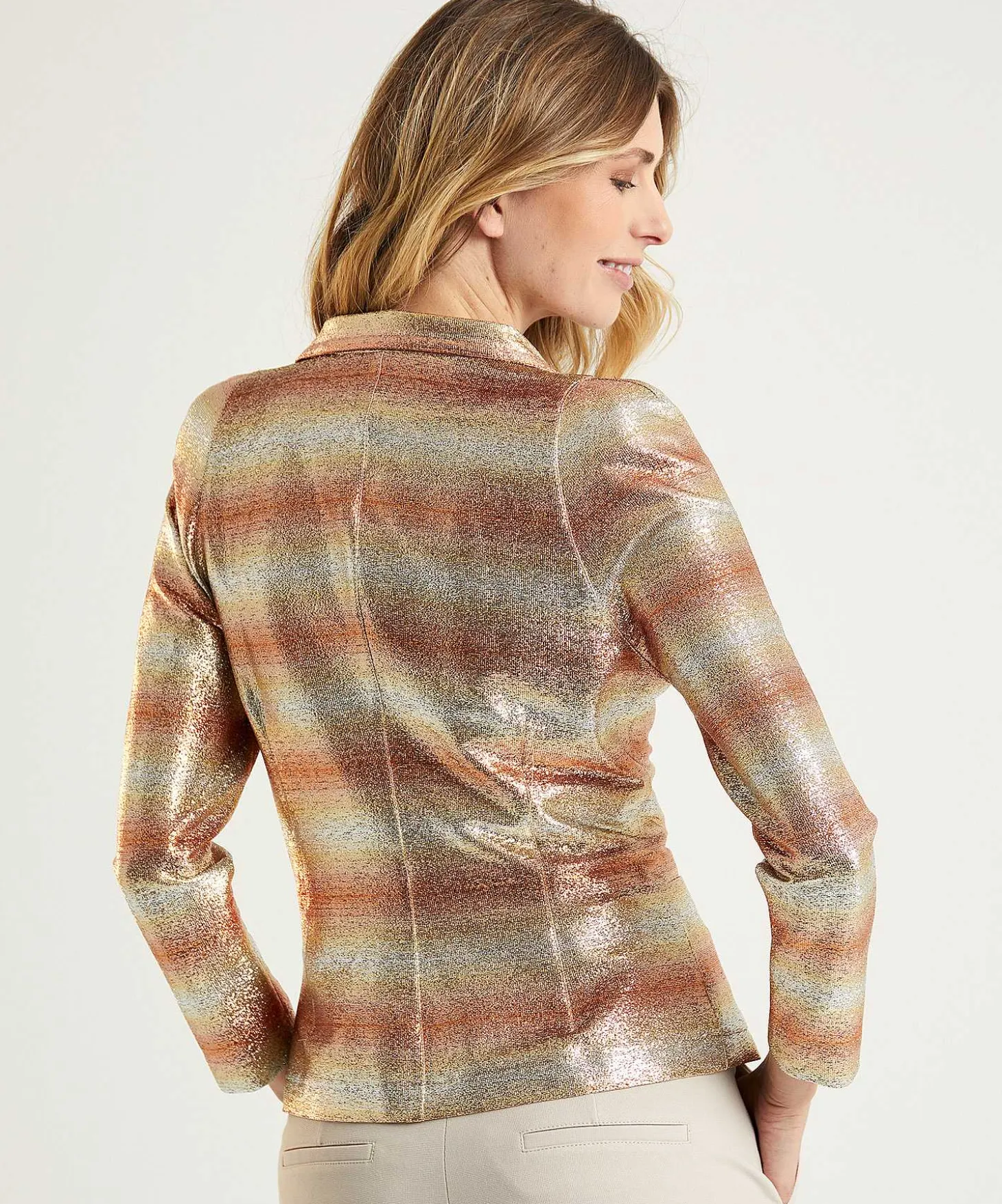 Ml Collections Blazer Metallic