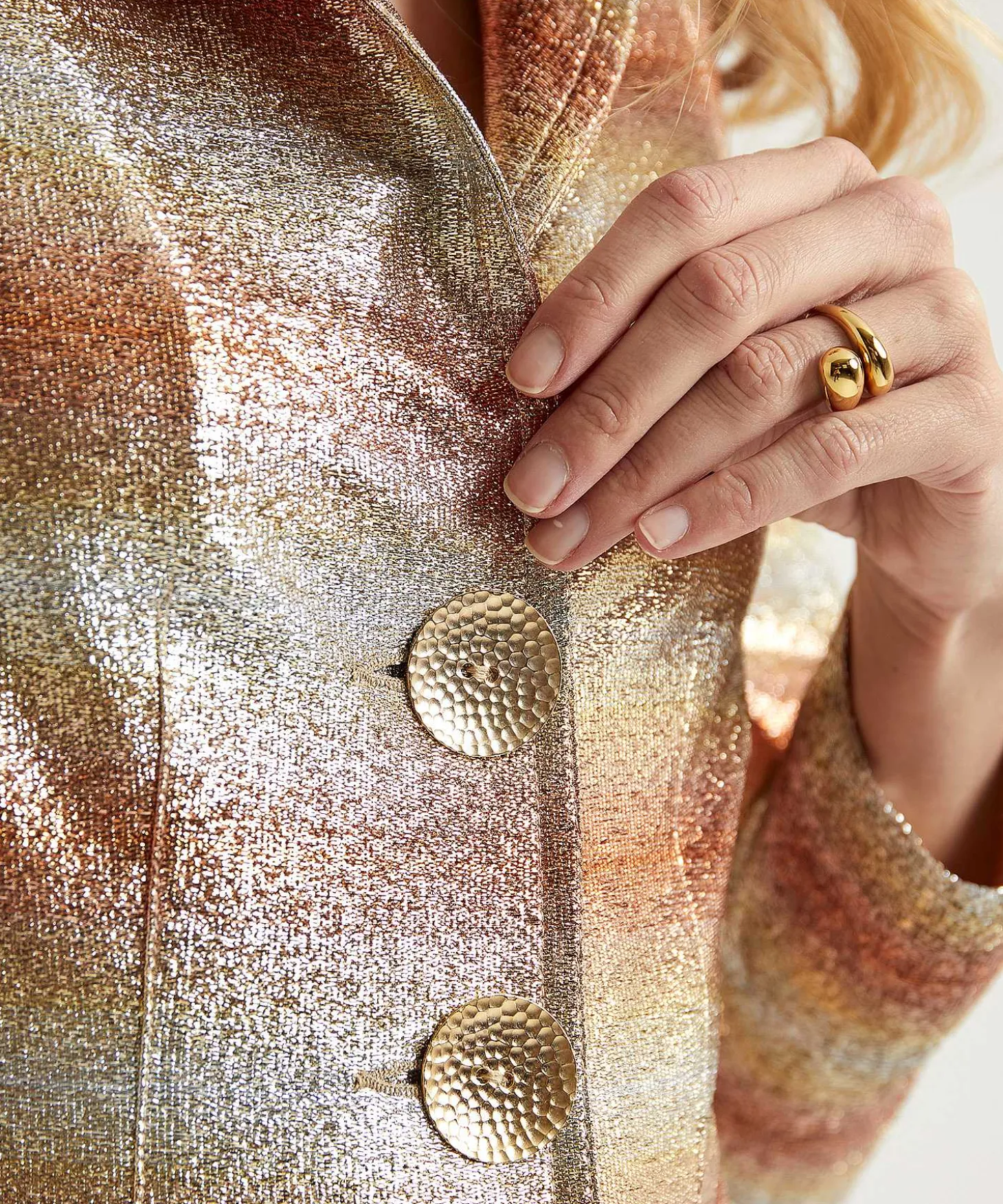 Ml Collections Blazer Metallic