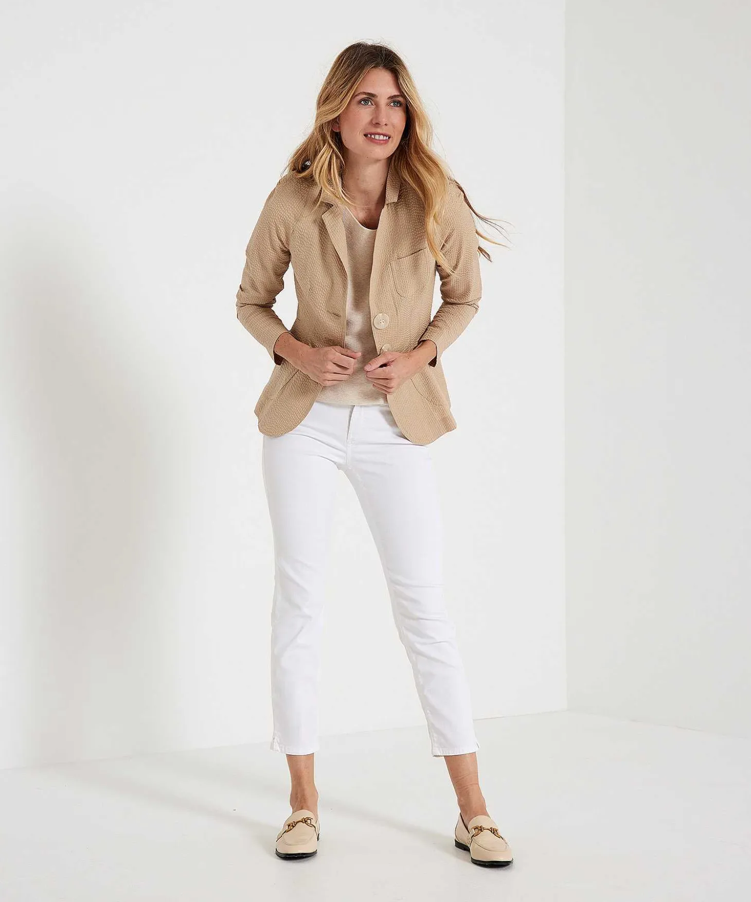 Ml Collections Blazer Seersucker