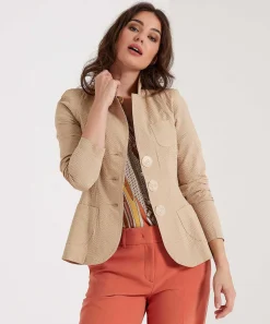 Ml Collections Blazer Seersucker