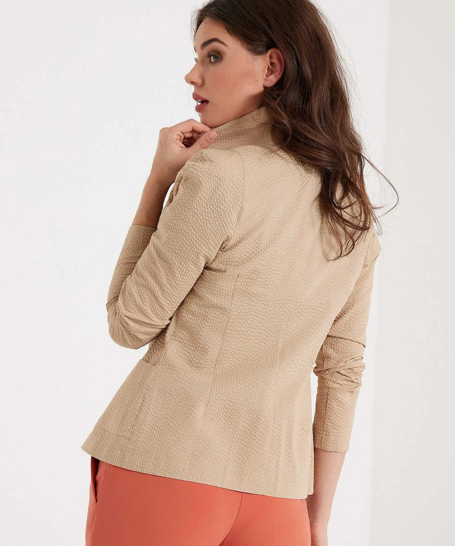 Ml Collections Blazer Seersucker