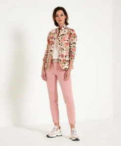 Ml Collections Blazer Seersucker Rozenprint