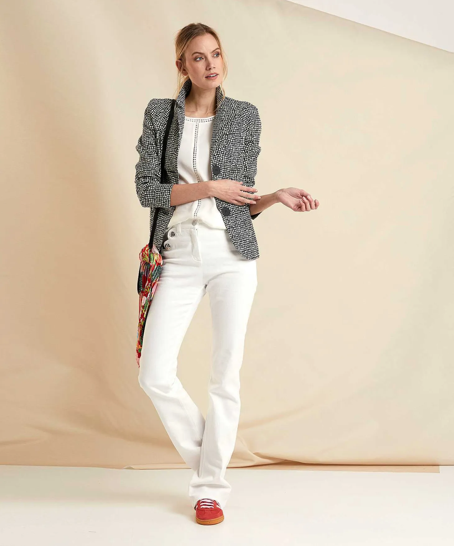 Ml Collections Blazer Small Dot
