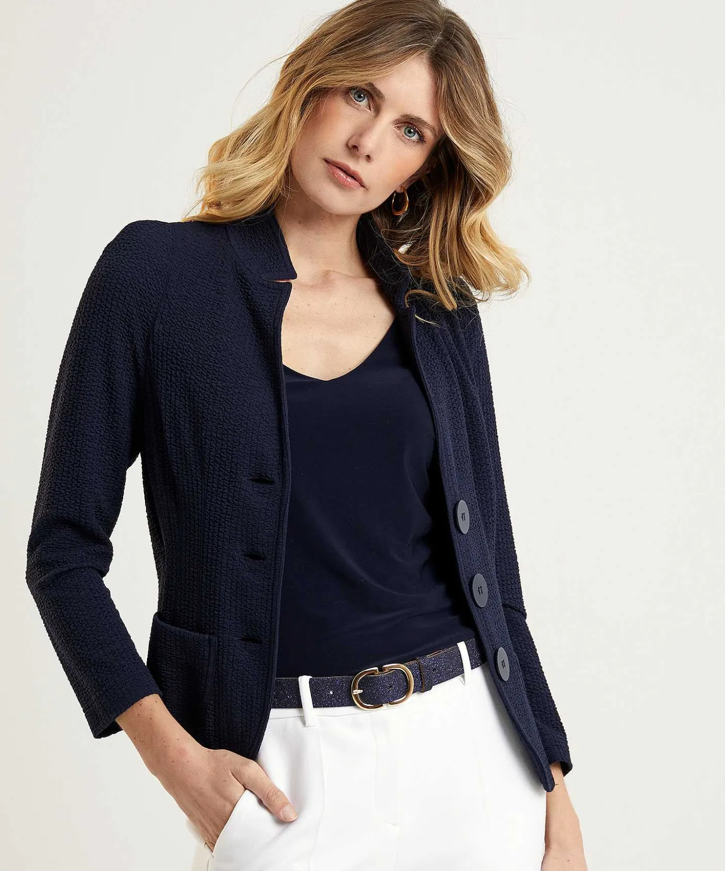 Ml Collections Blazer Structuur