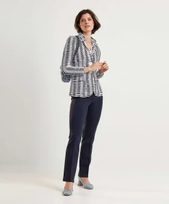 Ml Collections Blazer Wave Structuur