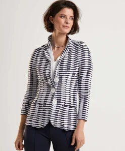 Ml Collections Blazer Wave Structuur