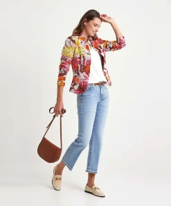 Ml Collections Structuur Blazer Bladprint