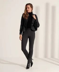 Ml Collections Structuur Blazer Metallic