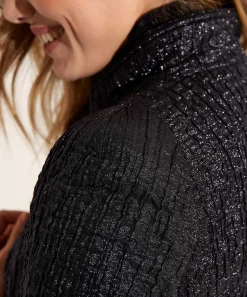 Ml Collections Structuur Blazer Metallic
