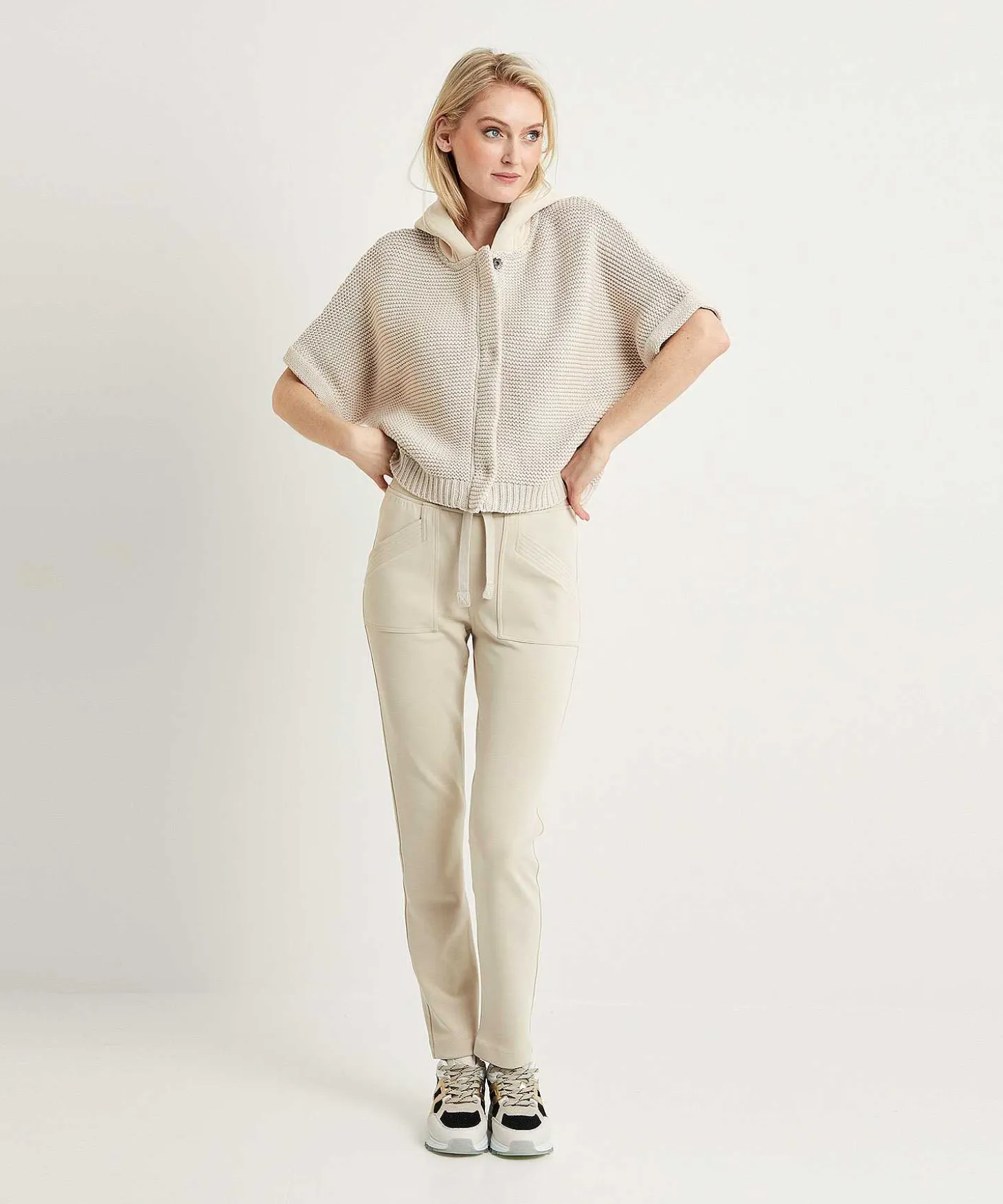 Moscow Knit Vest Met Capuchon Timmy