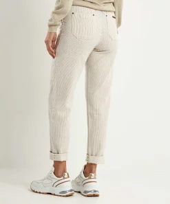 Moscow Paperbag Broek Met Streepjes Margarita