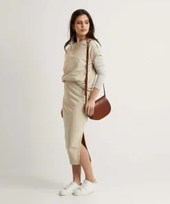 Moscow Sweatrok Met Zijsplit Chiara