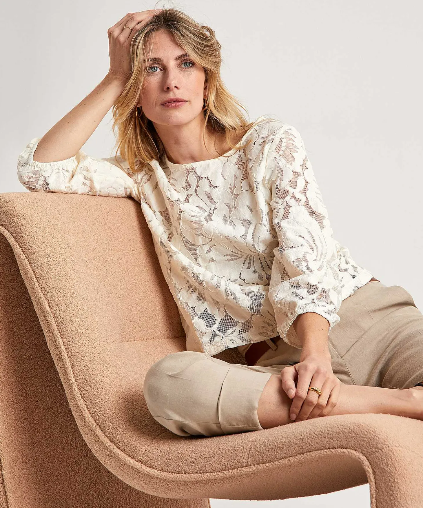 No Man's Land Blouse Kantstof