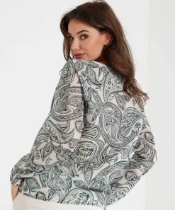 No Man's Land Blouse Paisleyprint