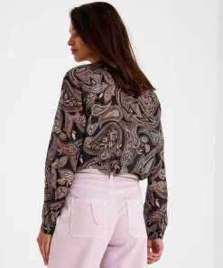 No Man's Land Blouse Paisleyprint