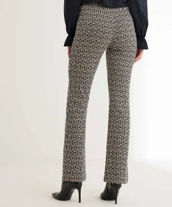 No Man's Land Broek Jacquard Grafisch