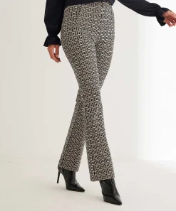 No Man's Land Broek Jacquard Grafisch