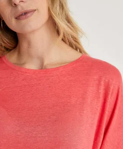 No Man's Land Linnen Shirt Vleermuismouw