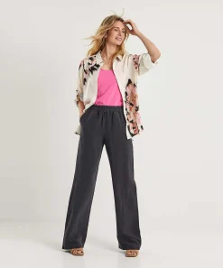 No Man's Land Linnenmix Broek
