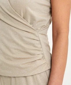 No Man's Land Overslag Top Met Lurex