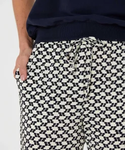 No Man's Land Slinky Broek Grafische Print