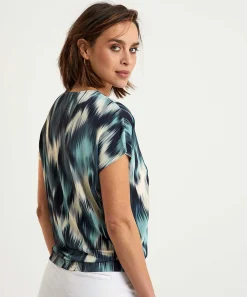 No Man's Land Slinky Shirt Tie-Dye