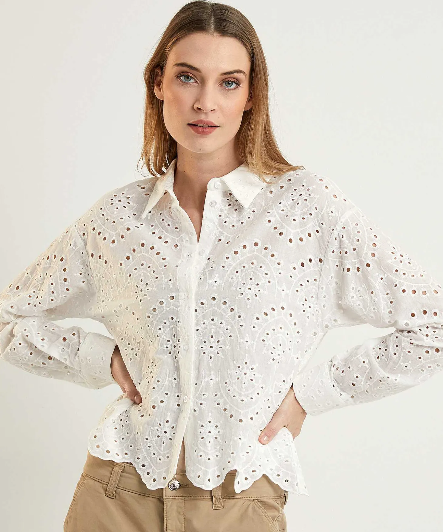 Oui Ajour Blouse