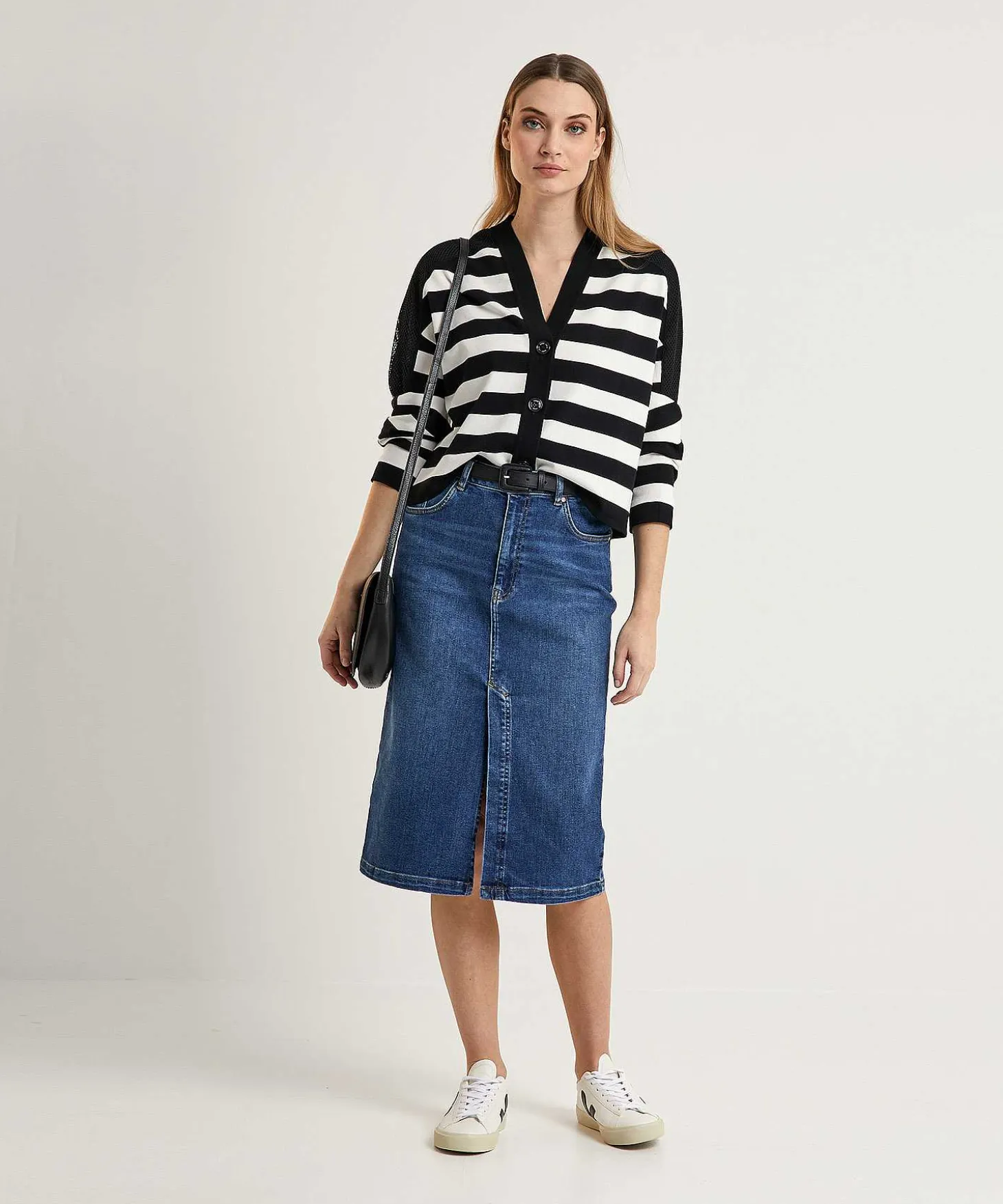 Oui Denim Rok Met Split