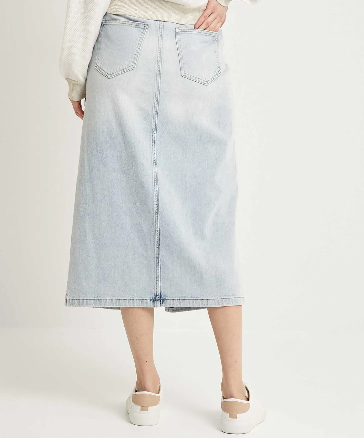 Oui Denim Rok Met Split