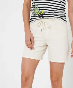 Oui Denim Shorts Taillekoord