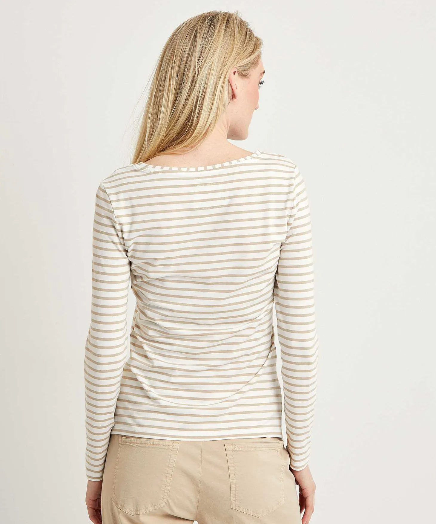 Oui Gestreept Shirt