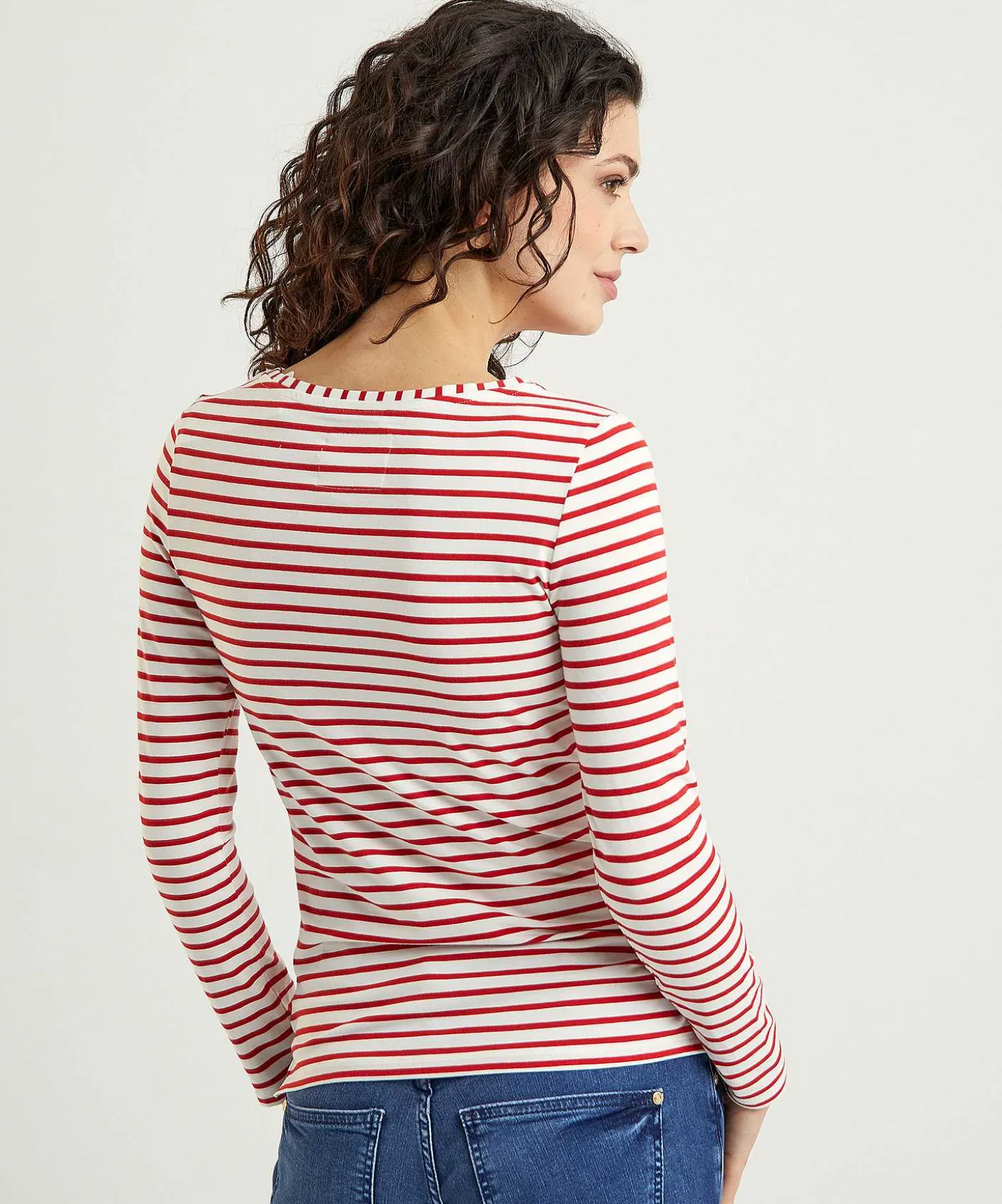 Oui Gestreept Shirt