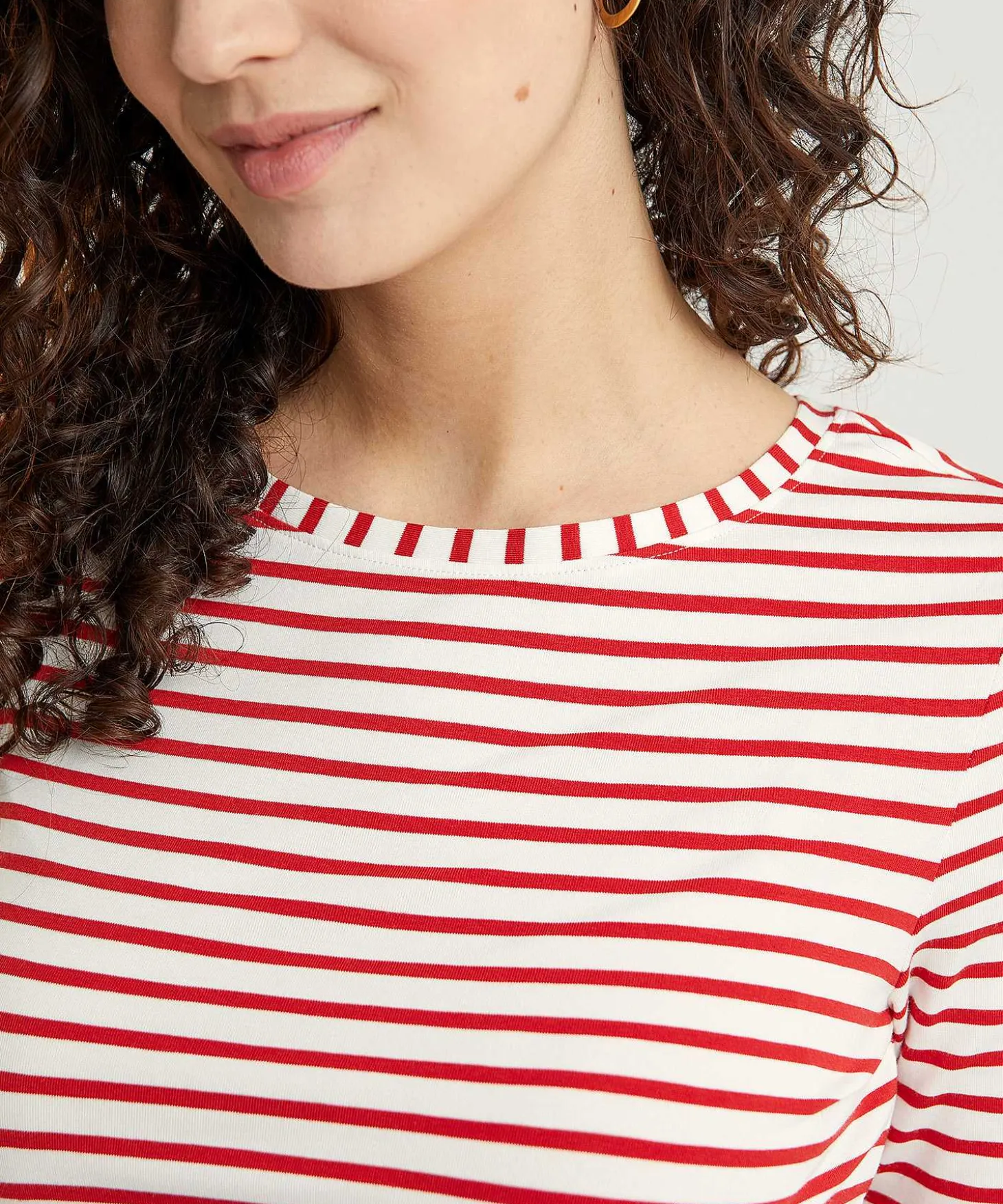 Oui Gestreept Shirt