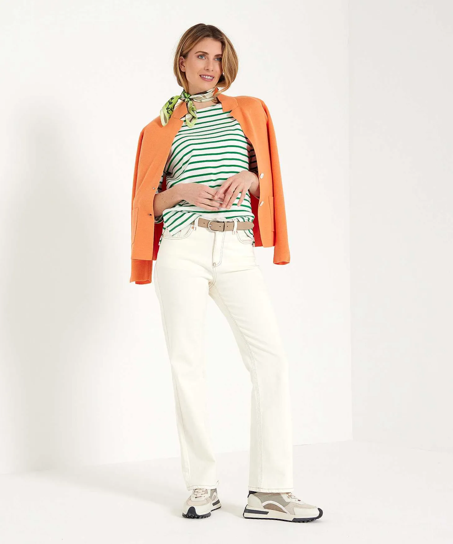 Oui Jeans Straight Leg