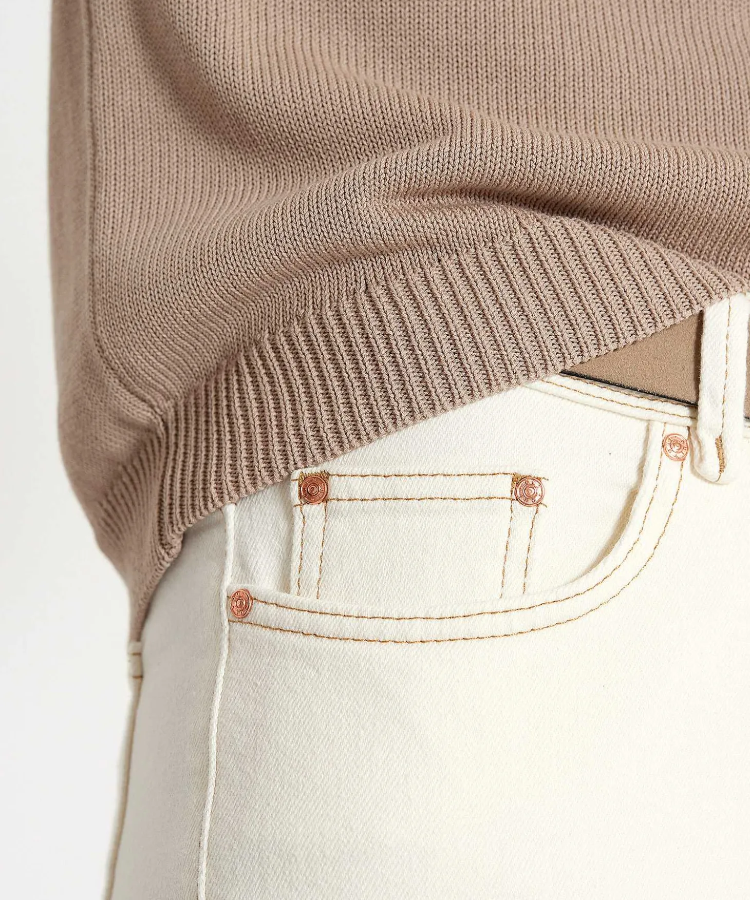 Oui Jeans Straight Leg