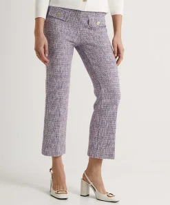 Oui Kick Flare Boucle Broek